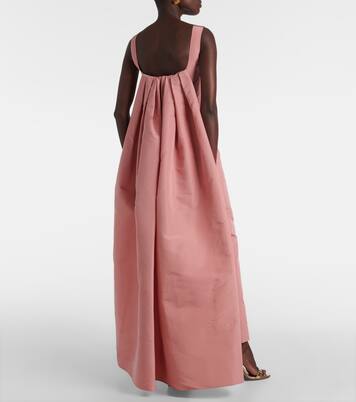 Robe longue en soie | Oscar de la Renta