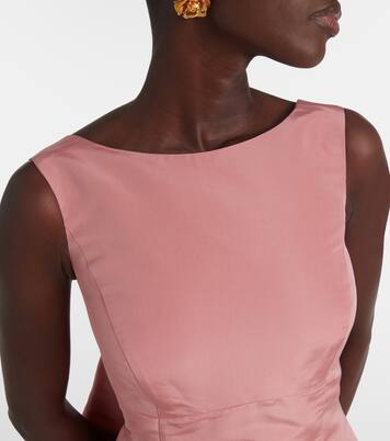 Robe longue en soie | Oscar de la Renta