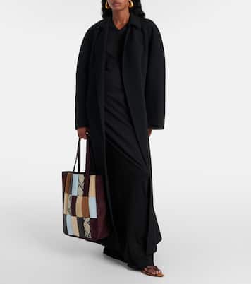 Robe longue Vernetta en coton mélangé | Khaite