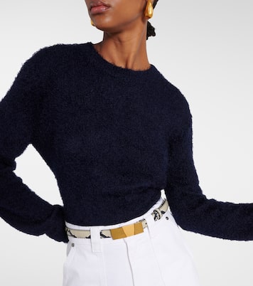 Cintura Axel Small in pelle stampata | Khaite