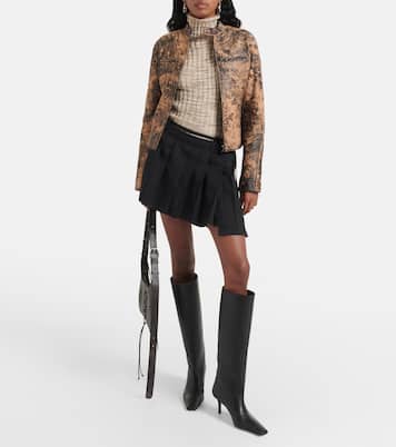 Bikerjacke aus Leder | Acne Studios