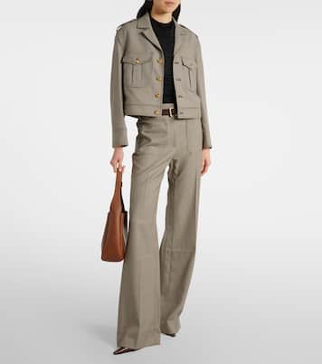 Cropped-Jacke Lise aus Schurwolle | Nili Lotan