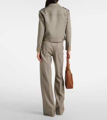 Cropped-Jacke Lise aus Schurwolle | Nili Lotan