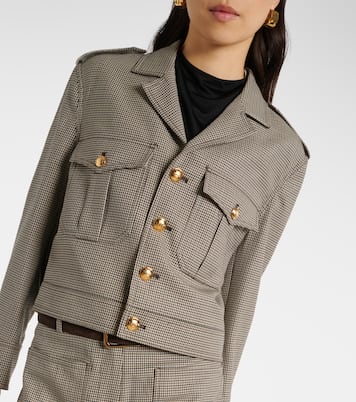 Cropped-Jacke Lise aus Schurwolle | Nili Lotan