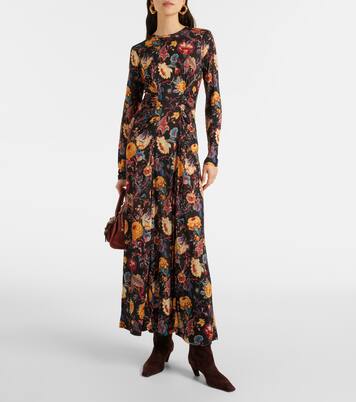 Robe longue Ceryse à fleurs | Ulla Johnson