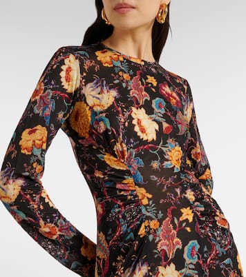 Robe longue Ceryse à fleurs | Ulla Johnson