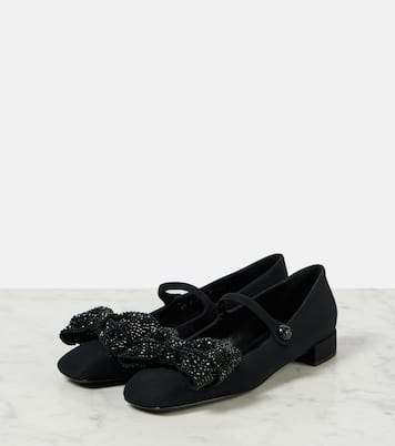 Verzierte Mary-Jane-Ballerinas Bowjane | Valentino Garavani