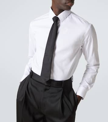 Chemise en coton mélangé | Giorgio Armani