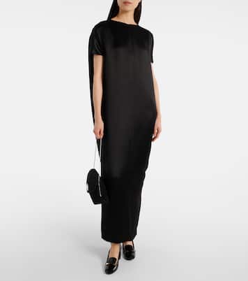 Robe longue Webster en satin | Khaite