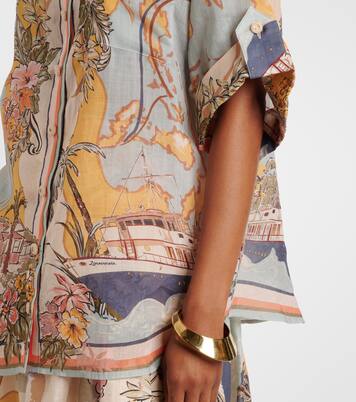Chemise Tallow en ramie à fleurs | Zimmermann