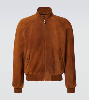 Veste bomber en daim | Prada