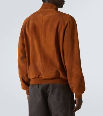 Veste bomber en daim | Prada