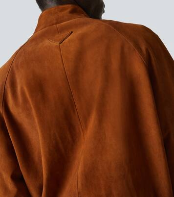 Veste bomber en daim | Prada