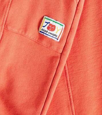 بنطلون رياضي من القطن الجيرسيه المخلوط Smiling | Bobo Choses