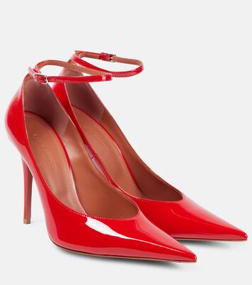Anok 105 patent leather pumps | Amina Muaddi