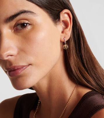 Boucle d'oreille unique Resilience Mini en or jaune et blanc 18 ct et diamants | FoundRae