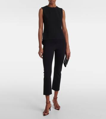 Shim cropped jersey slim pants  | Fforme