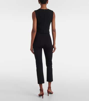 Shim cropped jersey slim pants  | Fforme