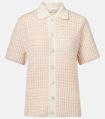 Noble ribbed-knit cashmere shirt | God's True Cashmere