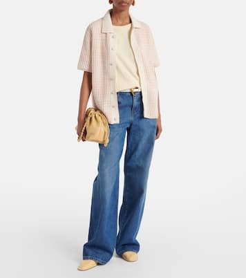 Noble ribbed-knit cashmere shirt | God's True Cashmere