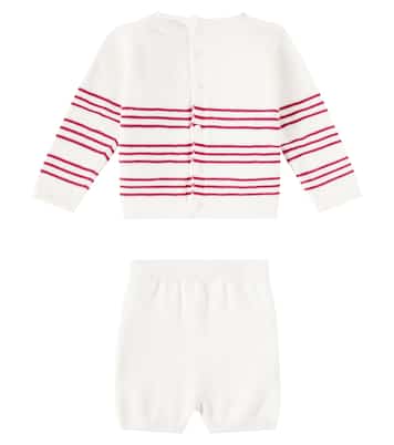 Baby - Pullover e shorts Ancla in maglia | La Coqueta