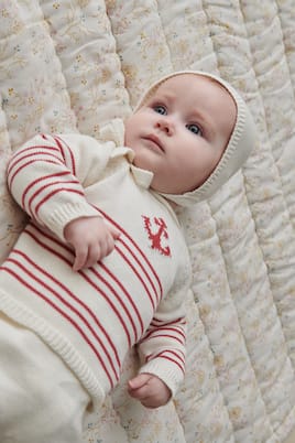 Baby - Pullover e shorts Ancla in maglia | La Coqueta