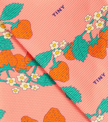 Strawberries printed leggings | Tinycottons