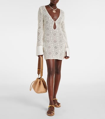 Robe Rayure en crochet de coton | SIR