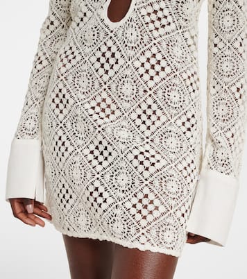 Robe Rayure en crochet de coton | SIR