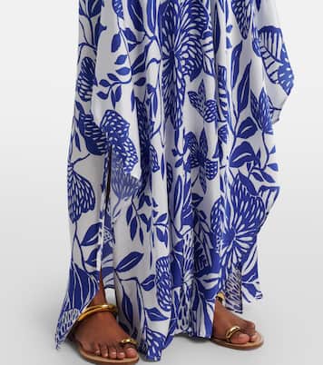 Maxikleid Mabelle aus Satin | Poupette St Barth