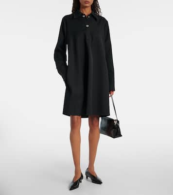 Hemdblusenkleid aus Wolle | Jil Sander