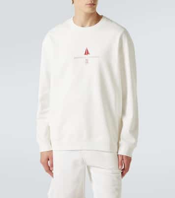 Sweatshirt aus einem Baumwollgemisch | Brunello Cucinelli