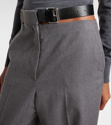 Gerade Hose aus Wollflanell | Stella McCartney