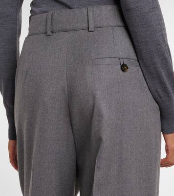 Gerade Hose aus Wollflanell | Stella McCartney