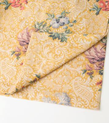 Peonia floral linen tablecloth | Cabana