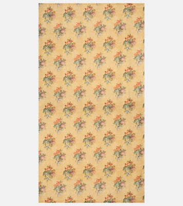 Peonia floral linen tablecloth | Cabana