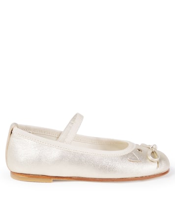 Joie metallic leather ballet flats | Bonpoint
