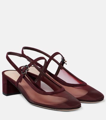 Francoise 45 slingback Mary Jane pumps | Gianvito Rossi