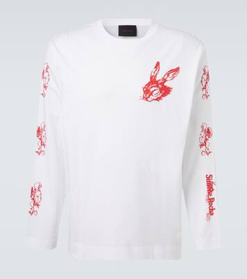 Tortoise & Hare 코튼 저지 티셔츠 | Simone Rocha