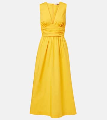 Midikleid Mimosa aus Baumwolle | Heidi Klein