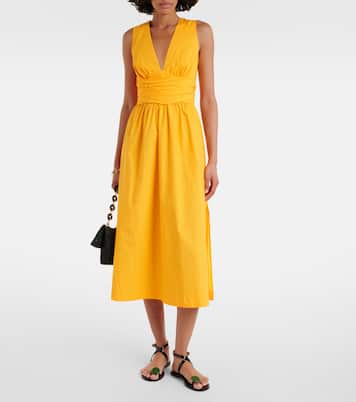 Midikleid Mimosa aus Baumwolle | Heidi Klein