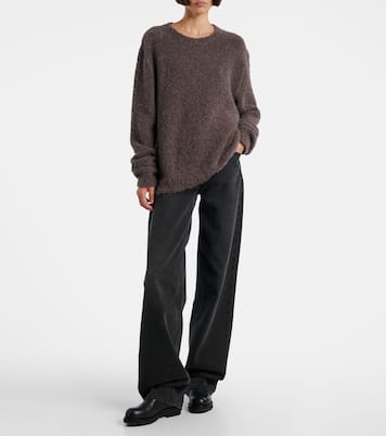 Leorina cashmere, alpaca, and silk sweater | The Row