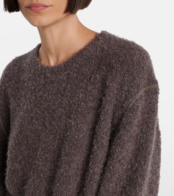 Leorina cashmere, alpaca, and silk sweater | The Row