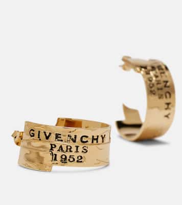 Logo hoop earrings  | Givenchy