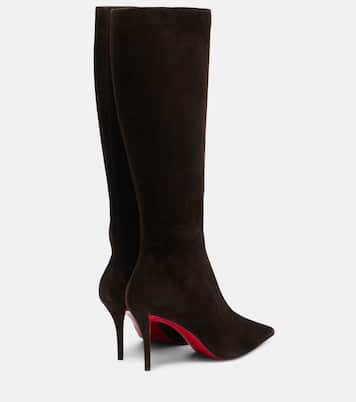 Stiefel aus Veloursleder | Christian Louboutin