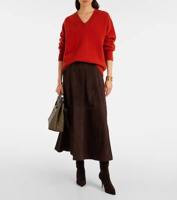 Stiefel aus Veloursleder | Christian Louboutin