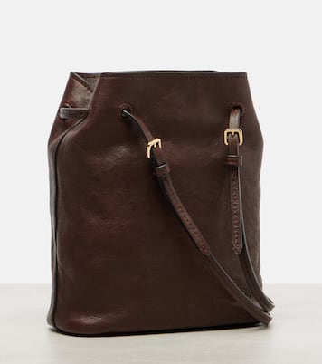 Mini leather crossbody bag | Miu Miu