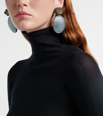 Embellished drop earrings | Alaïa