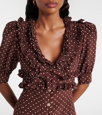 Minikleid aus Seide | Alessandra Rich