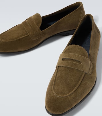 Loafers aus Veloursleder | Brioni